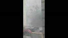 Hong Kong: Typhoon Kompasu Brings Strong Winds And Rain 2