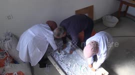 Project based in Gaza transforms waste paper into recycled pieces of art