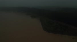 Yellow River Flood Peak In Binzhou, China