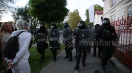 Anti-COVID-19 protest in Slovenia