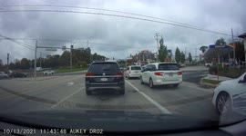 Forklift Driving on Pennsylvania Road Slows Traffic