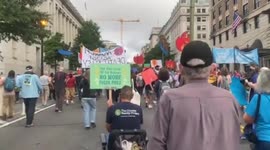 US: Climate Change Activists Protest Against Fossil Fuel In D.C. For Third Day 2