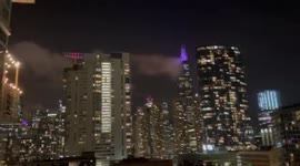 US: Social Media Abuzz Due To “Smoke” On Sears Tower, Apparently Just Steam