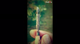 'Gifted artist from Pakistan carves Quaid e Azam onto a pencil tip'
