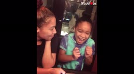 Young girl screams as parents reveal she is getting a puppy for her birthday