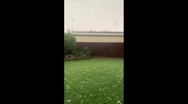 Australia: Hail Pummels NSW Amid Severe Storms 7