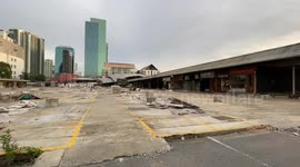 Stray cats takeover abandoned market decimated by Covid-19 downturn