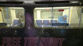 ARCHIEVE: Night Tube starts its service on Piccadilli line in London, UK