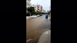 Greece: Torrential Rains Cause Severe Flooding In Athens 5