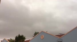 Severe thunderstorm strikes Sydney with hail and threat of tornado