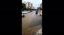 Severe storms sweep Greece with torrential rain