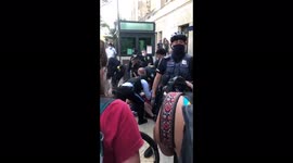 US: Police Removes Protesters Outside Of Bureau Of Indian Affairs In Washington, D.C.