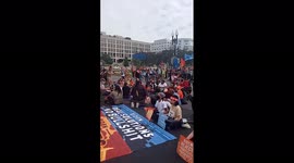 US: Climate Activists Rally In Washington D.C. To Protest Against Fossil Fuel Project 2