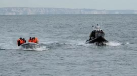 Loads happening in the channel border force out and so is the rnli