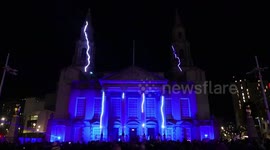 Lightning strikes Leeds Civic Hall but all is not as it seems