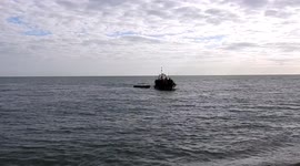 Loads happening out in the English Channel this morning border force and rnli out