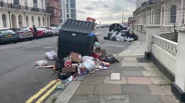 Brighton and Hove binmen strike