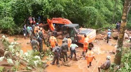 Ongoing rescue operations after floods and landslides hit Indian state of Kerala