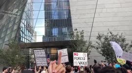 US: Hundreds Gather In New York City To Protest Against COVID Vaccine Mandates 3