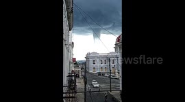 Cuba: Waterspout Spotted Over Cienfuegos Bay