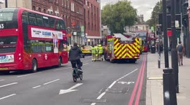 Person airlifted to hospital after being 'run over by vehicle' in Islington, London