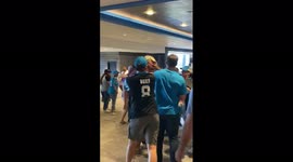 Brawl breaks out at Vikings-Panthers clash in Charlotte