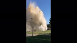 Major water main break in Charlotte, North Carolina