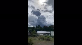 Japan: Mount Aso Volcano Erupts, Spews Thick Volcanic Ash Into The Sky 6