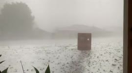 Australia: Freak Hail Storm Hits NSW North Coast