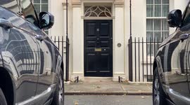 Bill Gates leaves 11 Downing Street after meeting Chancellor Rishi Sunak