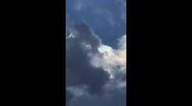 Video of bizarre and colourful UFO-like cloud seen in Bali goes viral