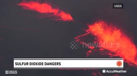 Sulfur dioxide is a hidden danger of volcanic eruptions