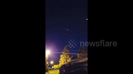 Unidentified, meteor-like object streaks across Michigan skies