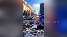 Massive gas explosion at Chinese restaurant kills 3