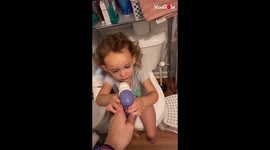 Mum attempts viral TikTok challenge to find out how much personal space she gets