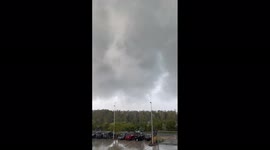 Australia: Tornado Touches Down Near Brisbane Airport
