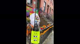 New Jersey neighbours go all out with their spooky Halloween decorations