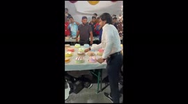 Indian man goes all out for his birthday with 550 different cakes