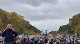 Thousands join Fridays for Future climate protest in Berlin, Germany