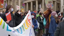 Germany: Oct 22 Fridays For Future Rally In Berlin