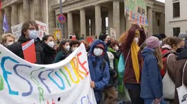 Climate strike in Berlin, Germany