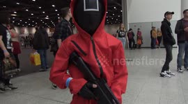 This weekend's MCM London Comic Con was all about 'Squid Game'