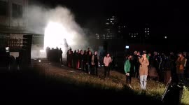 Community-led theatre show ARRIVAL as part of Royal Docks Originals Festival featuring Amal.