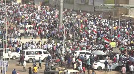 Tens of thousands march through Khartoum, Sudan to support civilian rule
