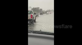US: Major Storm Brings Heavy Rain Causing Floods In Northern California
