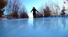 'Real-life Iceman discovers his superhuman powers at Lake Baikal'