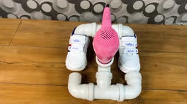 YouTuber uses pipes to form clever device that'll dry your shoes in no time