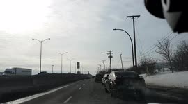 Car not yielding the right-of-way, almost hit it! #dashcam