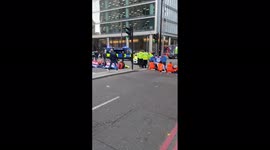 UK: Insulate Britain Protesters Block London Streets 4