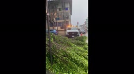 US: Damage Reported As Powerful Bomb Cyclone Hit Northern California 2